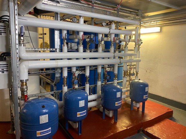 Heating system installation